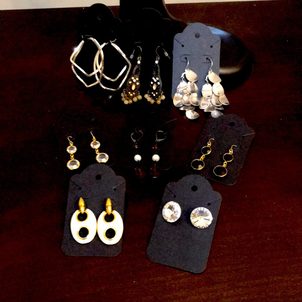 Lot of 8 pairs of Earrings